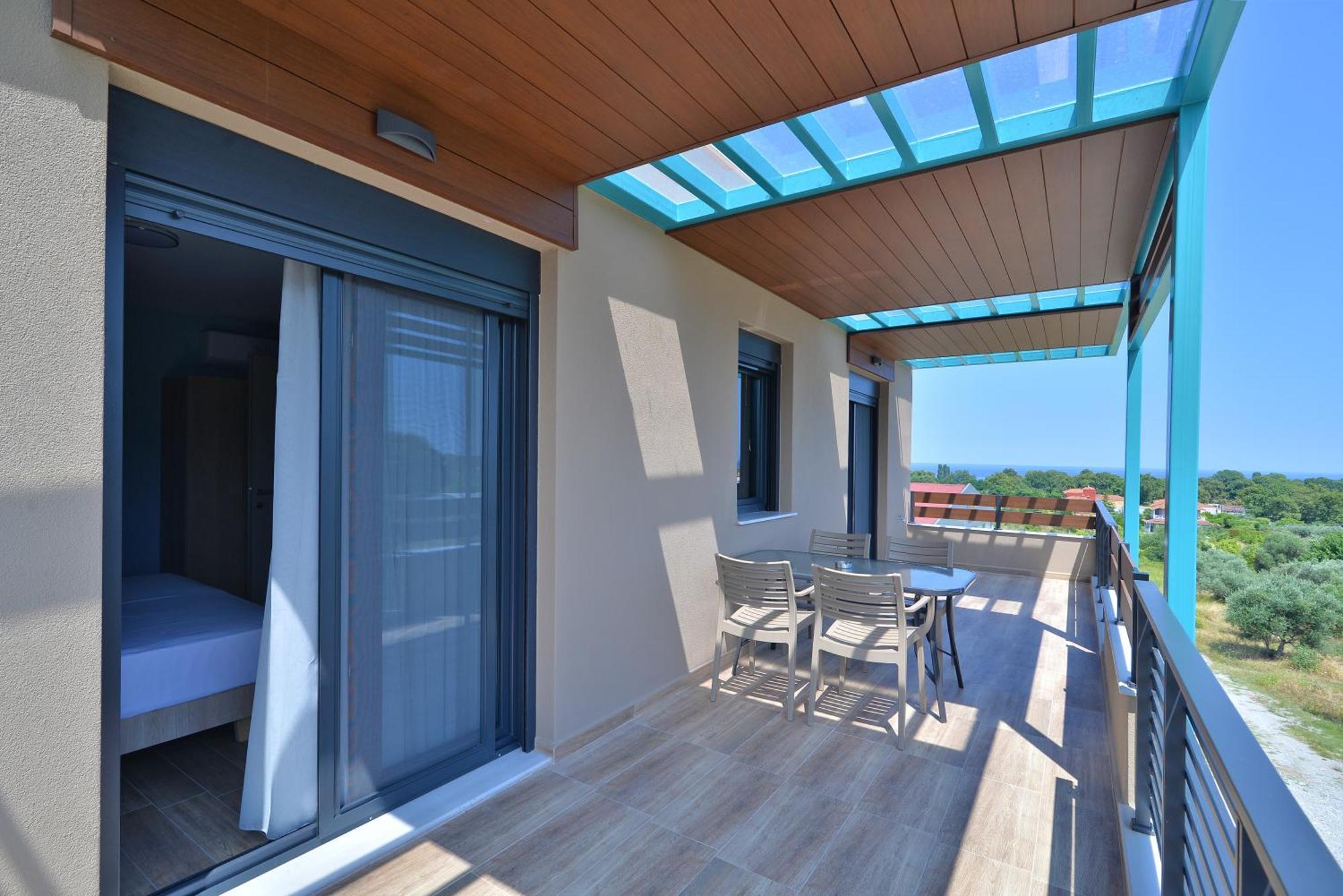 Niel Holiday Apartments, Panel Hospitality Homes & Villas Leptokarya  Exterior foto