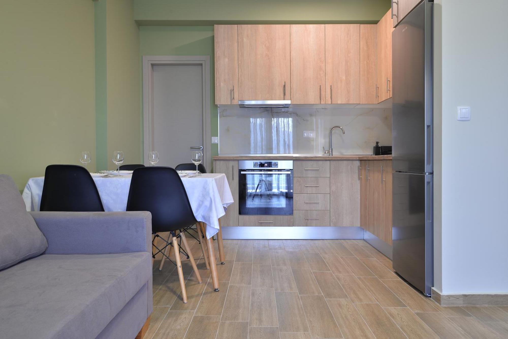 Niel Holiday Apartments, Panel Hospitality Homes & Villas Leptokarya  Exterior foto