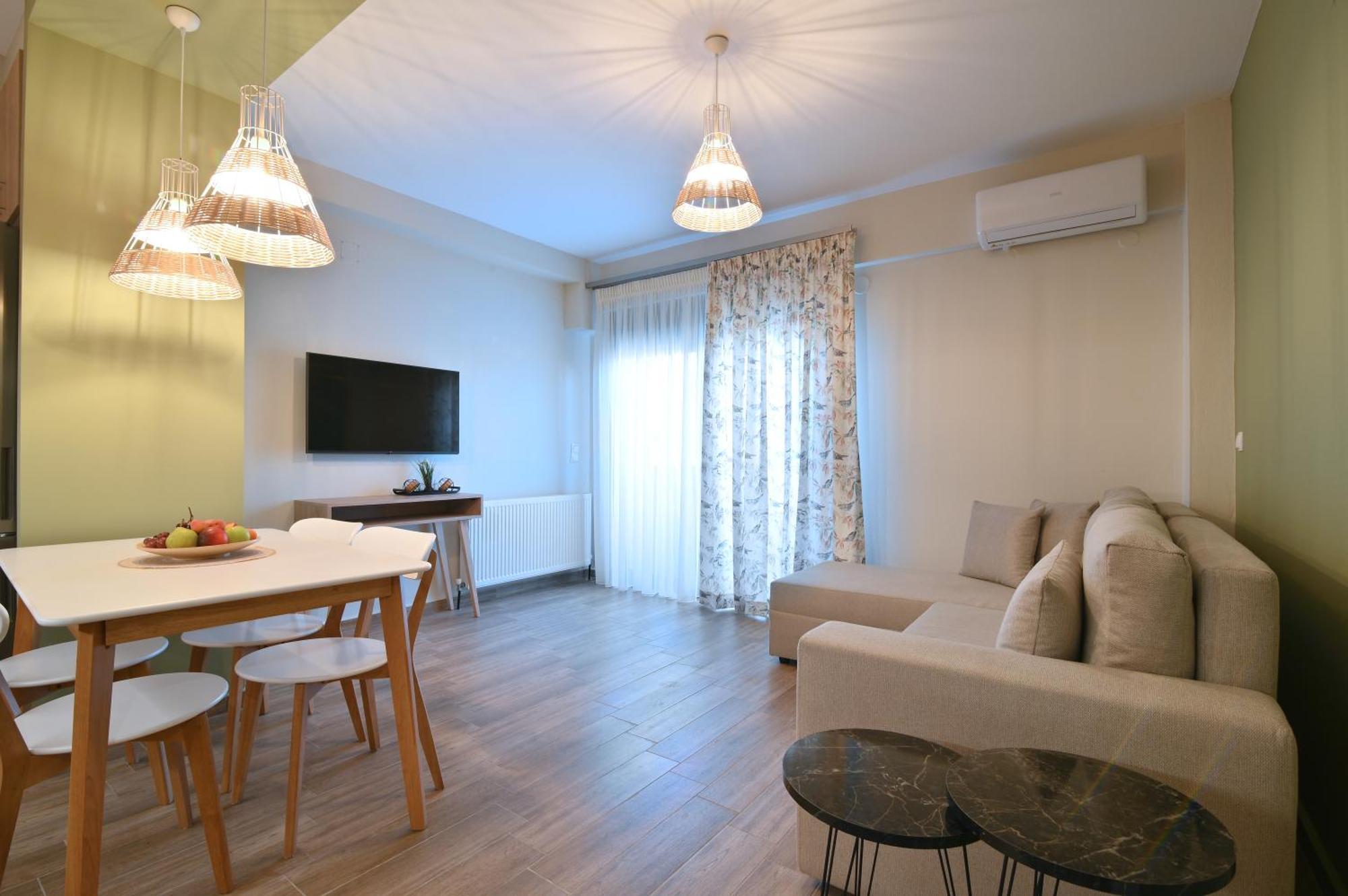 Niel Holiday Apartments, Panel Hospitality Homes & Villas Leptokarya  Exterior foto